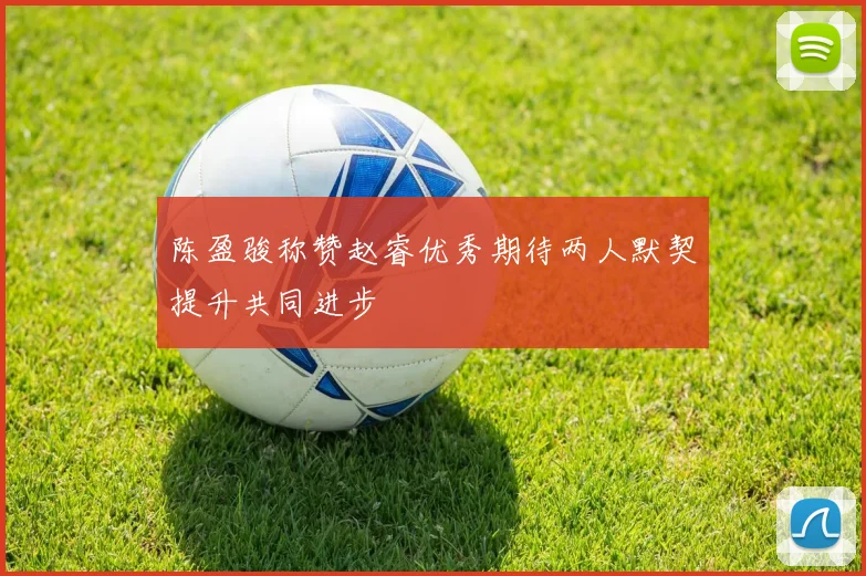陈盈骏称赞赵睿优秀期待两人默契提升共同进步